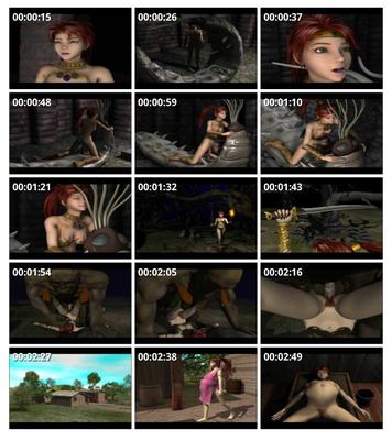 [62,4 MB] BEAST BREED 3D / Fertilização de Twears [2010, Monstros de mamas 3D grávidas, SiteRip]