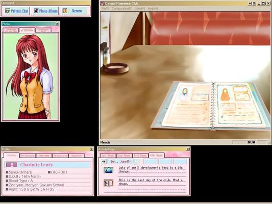 [1.16 Go] Casual Romance Club -L'etude de L'Amour- / Houkago Ren'ai Club ~ Koi No Etude ~ / After School Romance Club (Libido) [Cen] [2003, SLG, School, Vn] [JAP ENG 