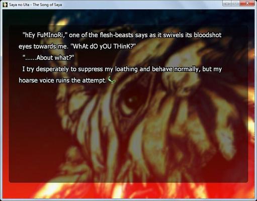 [258.3 MB] Saya NO UTA - The Song of Saya / Song Saii (Nitro + / Nitroplus / Tlwiki & Jast USA) [2003, VN, SCI-Fi, Drama, Romance, Monsters, Guro, Group Sex, Bondage, Slave, Bodymods , Oral Sex] [ENG] [Uncen]