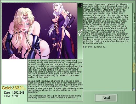 [5,78 GB] Slave Maker / Rabe Trainer [3.5Beta3 (Fixed)] (Cmacleod42) [Uncen] [2014, Simulator, Flash, Anal, BDSM, Blowjob, Futanari, Gruppensex, Milch, Tittenjob, Yuri, Engel, Dämonen, 