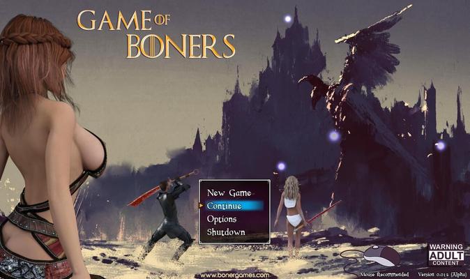 [869.4 MB] Game of Boners [Abandoned, 0.02] (Lawina / Boner Games) [UNCEN] [2016, ADV, RPG, 3DCG, ANAL, Blowjob, Fantasy, Incest, Monsters, Parody, Corruption, Gangbang]