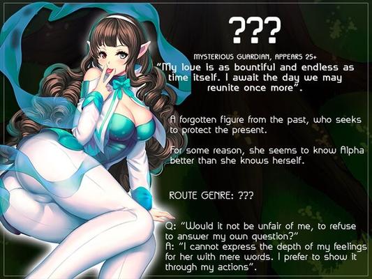 [256,3 MB] Alpha's Adventure [Demo, Demo] [UNCEN] [2017, Adv, Yuri, Harem, Múltiplas Protagonistas Femininas, Incesto, Big Breats, Renpy, Ren'py] [ENG]