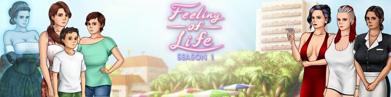 [303.4 MB] FEELING OF LIFE [INPROGRESS, V0.12.1] [UNCEN] [2017, Adv, RPG, Big Tits / Big Breasts, Incest, Oral, Blowjob, Handjob, Ghost] [ENG]