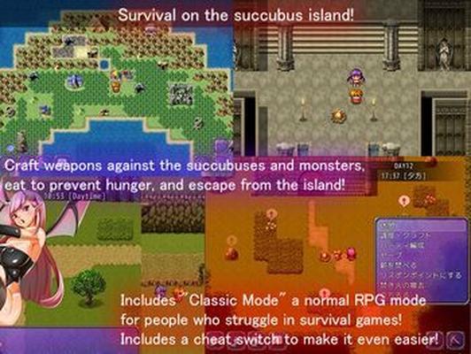 [136.3 MB] Rule Of Succubus [1.00] (Technobake) [Cen] [2018, JRPG, Dirty Talk, 人外 / モンスター娘, 女が男を犯す, M男, アヘ顔 / あえぎ顔, ぽっちゃり / 豊満] [JAP ENG]