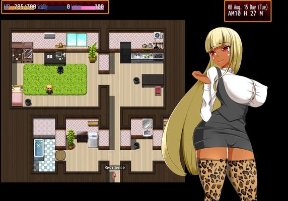 [553.9 MB] Nymphomania Paradox [1.10] (Technobrake) [Cen] [2017, JRPG, NTR, Female Heroine Only, Dirty Talk, Prostitution, Long Hair, Brunet Hair, Tanned Skin / Suntan, Clothes Changing, Chubby / Plump, Buttocks , Pubic Hair, Big Breasts / Big Tits, 