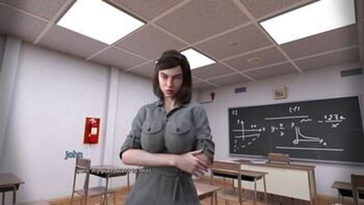 [304.7 MB] My 1st Teacher [INPROGRESS, DEMO, 0.03] (Mr.Evo) [UNCEN] [2018, Adv, RPG, 3DCG, ANIMATION, INTERACTIVE, BIG TITS, MALE PROTAGONIST, MILF, LESBIAN, TEACHER] [RUS + ENG]