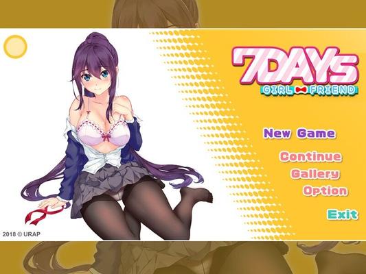 [610 MB] 7 Days: Girlfriend (URAP) [Cen] [2018, Adv, Animation, Unity, School, Students, School Uniform, Swimsuit, Sport Uniform, Male Hero, Ponytail, Consensual, Straight, Internal Cumshot, Blowjob] [ ENG]