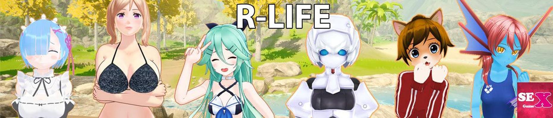 [4.3 ГБ] R-LIFE [INPROGRESS, 0.8.5F SB] (Segamex) [UNCEN] [2017, RPG, ADV, 3D, Fantasy, Monsters, Maids, Tiny tits, Big tits, Oral Sex, TitsJob, FootJob] [ 