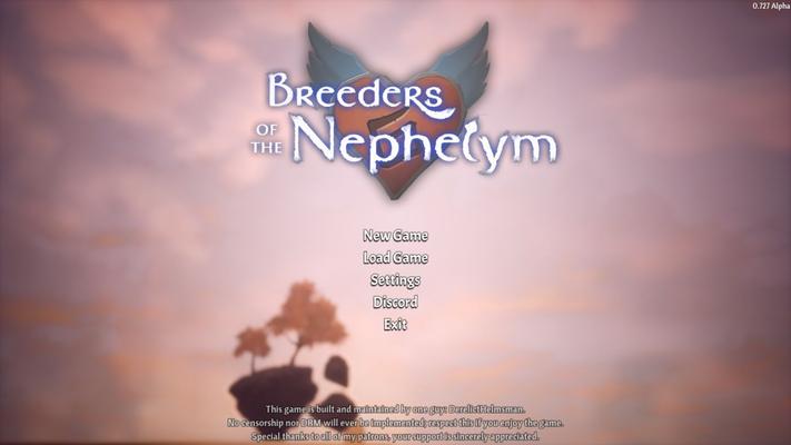 [3,99 Go] Breeders of the Nephelym [Inprogress, 0.747 Alpha] (DerelicHelmsman) [UNCEN] [2020, ADV, SLG, RPG, 3D, Fantasy, Sandbox, Management, Constructor, Angel, Demon, Neko, Elf, Breeding, All 