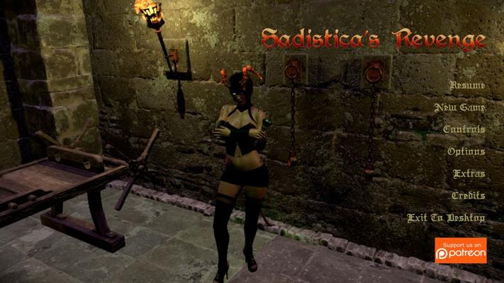 [5,82 Go] Sadistica's Revenge [INPROGRESS, V1.0.2 (X64)] (KinkGamesInc) [UNCEN] [2019, 3D, Fantasy, Domination féminine, Protagoniste féminine, BDSM, Fessée, Unity] [ENG]