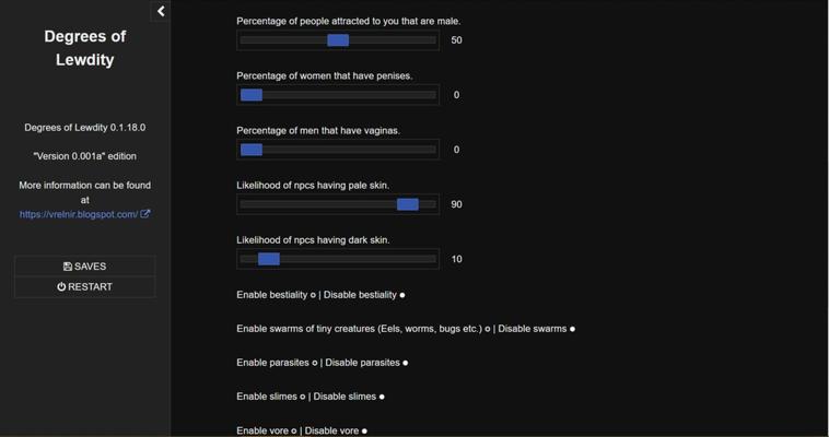 [57,6 Mo] DEGREES OF LEWDITY [INPROGRESS, 0.2.14.2] (VRELNIR) [UNCEN] [2018, Adv, SLG, Dot / Pixel, Constructeur, Animation, Sandbox, Basé sur du texte, Combat au tour par tour, Protagoniste masculin, Protagoniste féminine, 