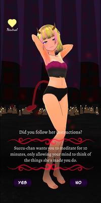 [438.9 MB] Virtual Succubus [Demo, 0.11 Stable 1] [2020, ADV, SLG, 3DCG, Animación, BDSM, Demonios, Demon Girl, Futanari, Femdom, Juego para móviles, Joi, Monster Girl, Humillación, Juguetes sexuales, Burlas, 