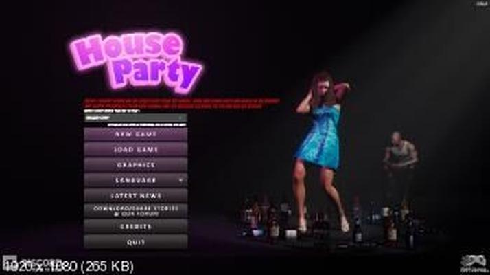 [7,28 GB] House Party [INPROGRESS, V.0.18.2 Stable (x32 / 64)] (Eek! Games) [UNCEN] [2020, ADV, SLG, Sandbox, 3D, Herói Masculino, Romance, Comédia, Drogas, Corrupção 