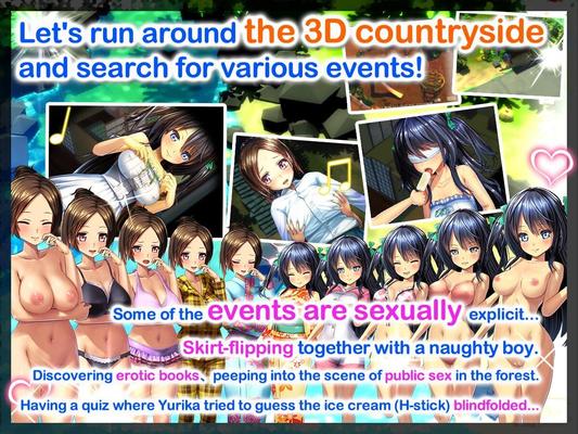 My H Summer Vacation ~ Days in CountrySide and Memories of Summer ~ (Dieselmine) [Cen] [2021, SLG, RPG, 3D, Slice of Life / Daily Living, Big Breasts, Incest, Titfuck, Blowjob / Fellatio, Vaginal Sex] [ENG]