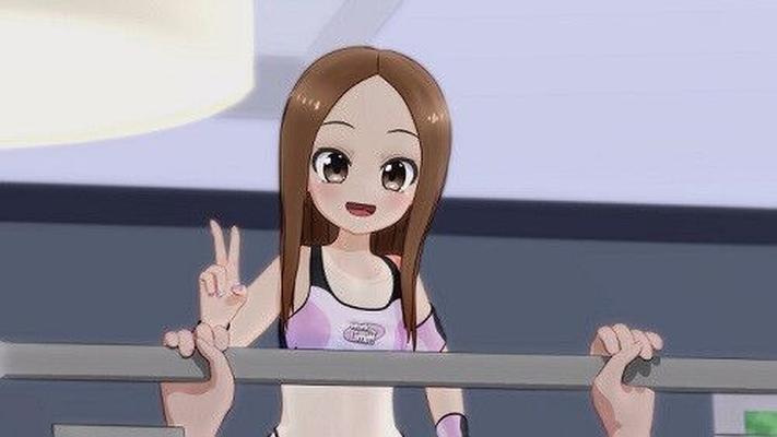 Takagi Gym Fun / минуты в спортзале Такаги (эп. 1-6) [unken] [2022, Straight, DFC / Tiny tits, Titjob, Deepthroat, Минет, Дрочка, DP, Букаке, Creampie, Footjob, Web-Dialg] [ 