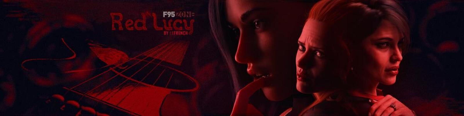 Red Lucy [Inprogress, 0.3 Eng / 0.2m Rus] (Lefrench) [unken] [2022, Adv, 3DCG, Animated, Мужчина-протагонист, InceSt, Handjob, Оральный секс, Большая задница, Большие сиськи, Milf, Teasing] [Rus Rus 