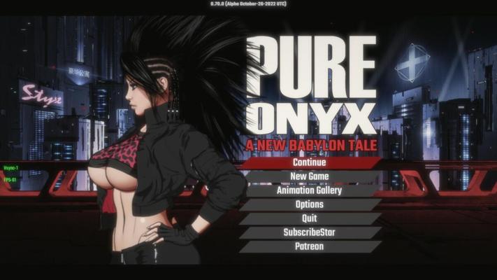 Pure ONYX [InProgress, 0.70.0] (Eromacer) [Unken] [2022, Action, Kampf, Beat 'Em Up, 3D, Science-Fiction, weibliche Heldin, große Titten, heterosexuell, Blowjob, Verletzung, BlowjobErniedrigung, Vergewaltigung, Futanari 