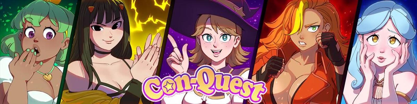 Con-Quest [Inprogress, 0.17 Beta 1] (Cuddle Pit) [Unken] [2022, RPG, AdV, FLASH, FIGHT, PARODY/COMEDY, POKEMON, COSPLAY, MINET] [Анг]