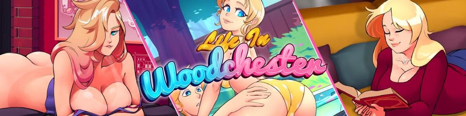 Life in Woodchester [Inprogress, V0.9.6] (Dirty Sock Games) [unken] [2022, Реклама, Мужчина-герой, Большие сиськи/Большая грудь, Мамаша, Вуайеризм, Прикосновение, Нащупывание, Оральный секс, Минет] [Рус]