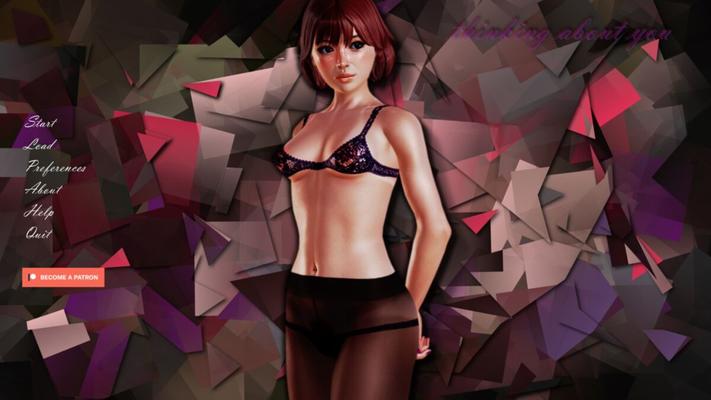 Thinking ABOUT YOU [InProgress, V0.9] (Noir Desir) [Unken] [2022, Adv, 3DCG, Voyeur, Vaginal, Blowjob, Footjob, Foot-Fetish, Domination, Male Hero, Ren’Py, Indie] [Engl]