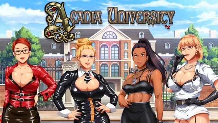 Université Acadia [1.0] (GamMabreak) [unken] [2021, Adv, Animation, Bigtits, Assjob, Fessée, Femdom, BDSM, School, Vaginal] [Rus Eng]