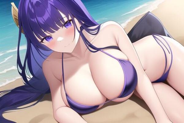 [Art] Ecchi Picture Collection / Pixiv (Pixiv) [cen] [Big tits, Small tits, Bikini, Feet] [PNG]