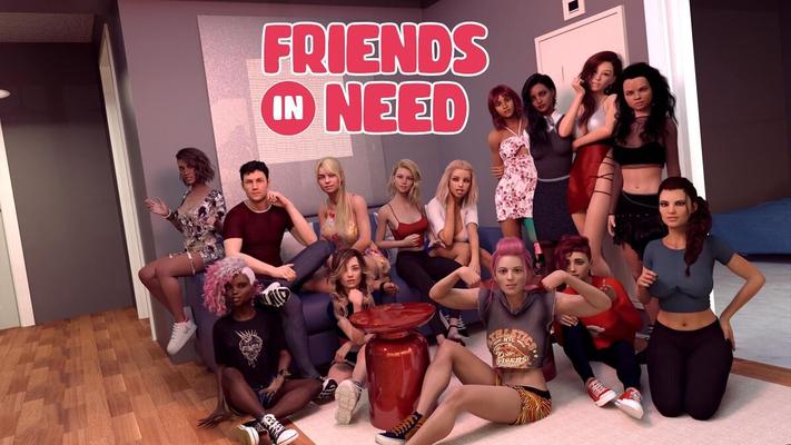 Friends in Need [0.39] (neonghosts) [inquieto] [2022, Adv, 3DCG, ANALSKAMMAL, MAMADA, Infidelidades, Corrupción, Creampie, Paja con los pies, Protagonista masculino, Dominación masculina, Sexo oral. 