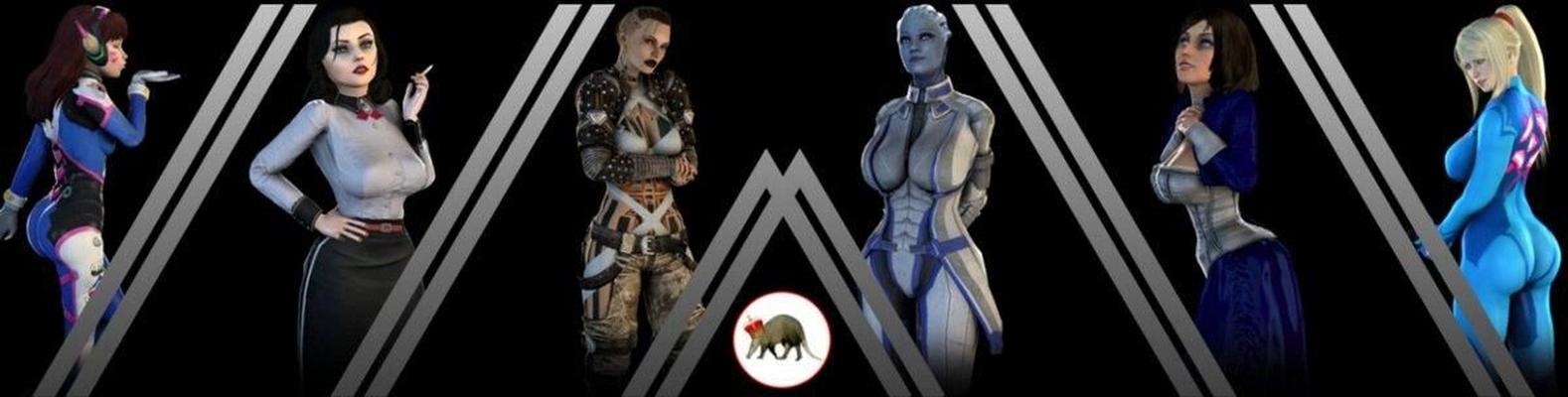 (Atualizado em 13.07) Coleção LordAardvark Works com legendas em russo [2023, Lord Aardvark, Samus Aran, Queen Nualia, Mass Effect, Liara T'Soni, Miranda Lawson, Comandante Shepard, Overwatch, Pharah, Symmetra, D.Va, Resident Evil WEB- 