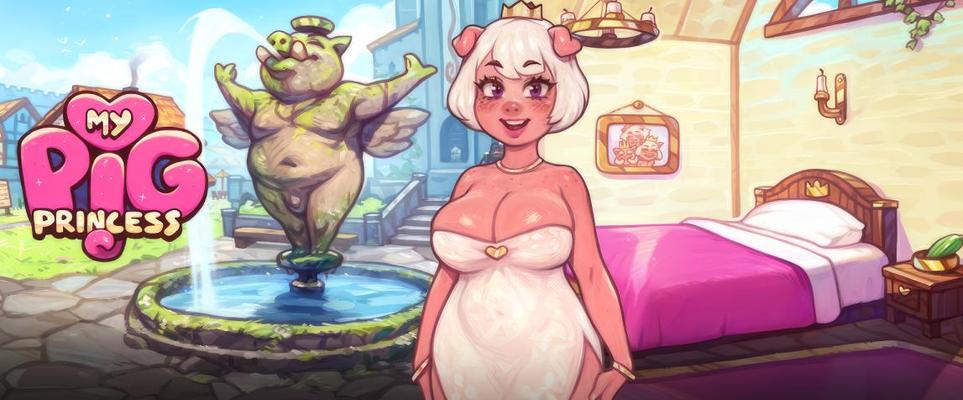 My pig Princess [Inprogress, 0.6.0] (Cyancapsule) [unken] [2021, Avance, Cubana, Peludo, Tetonas, Paja, Sexo oral, Vaginal, Ana Play, Héroe masculino] [Ing]