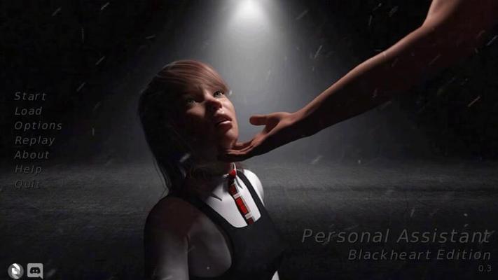 Personal Assistant: Blackheart Edition [v0.7] [Inprogress, 0.7] (www.patreon.com/jlcretion) [2023, 3DCG, Male Protagonist, Voyeurism, Corruption, Oral Sex, BDSM, BDSM Sleep Sex, Lesbian (upcoming), InceSt, ANAL Sex, Drugs, Groping, Male Domination, M