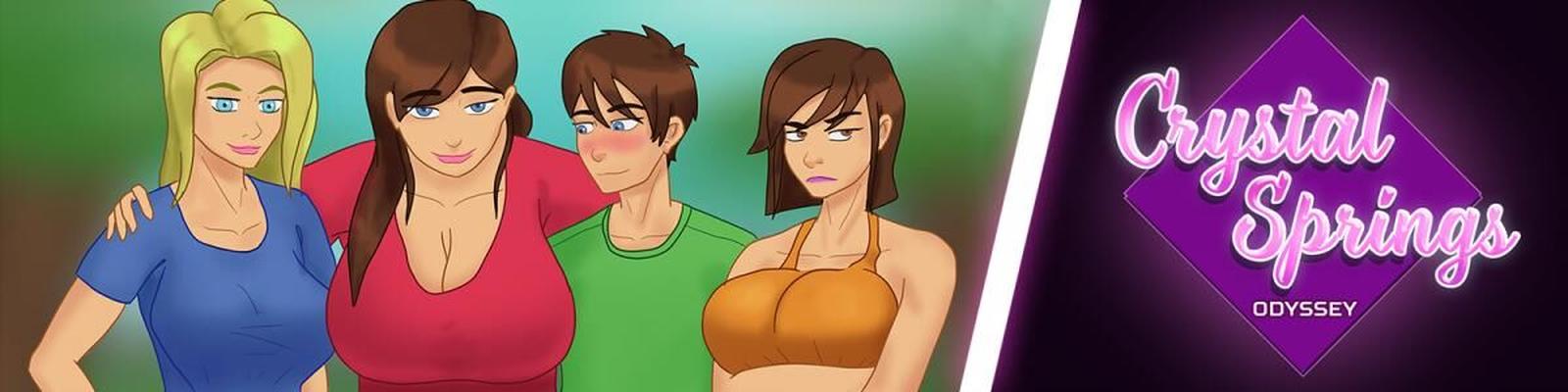 Crystal Springs Odyssey [Inprogress, V.0.1.5] (Redxgames) [Unken] [2022, ADV, Animation, Male Protagonist, InceST, Big Ass, Big TEASING, SANDBOX, MOBILE GAME, Android] [English]