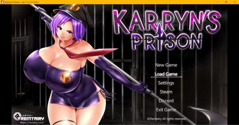 Karryn's Prison [1.2.7.13 Full Steam] (Remtairy) [unken] [2019, RPG, ADV, ANAL SEX, GROSSE Titten, Fantasie, weibliche Heldin, Blowjob, Bukkake, Creampie, Footjob, Gruppe, Mastrubat Ion, Monster, Striptease, 