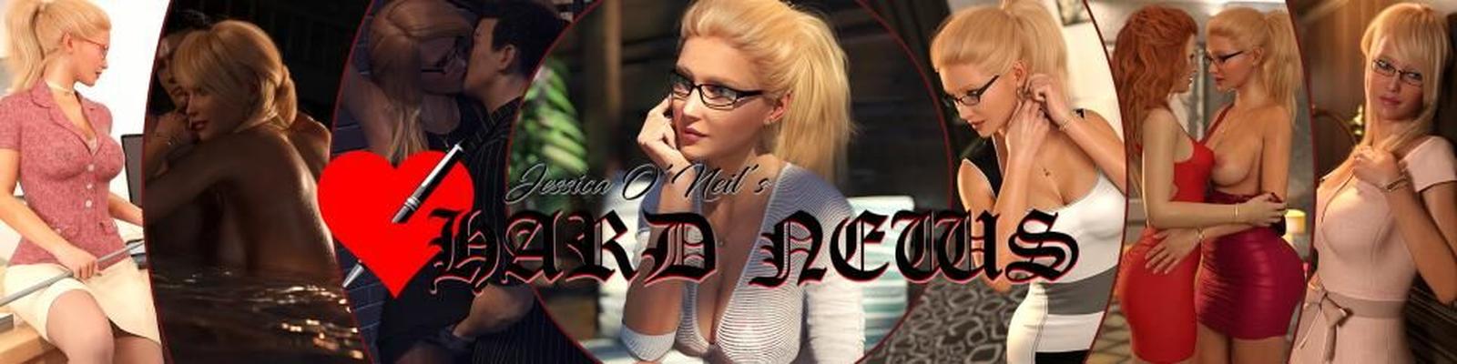 Jessica O'Neil's hard News / Hot News Jessica O'NISIS, V.0.55 Rus / V.0.60 ENG] (StoperaRT) [2018, ADV, 3DCG, Protagoniste FÉMININE, Voyeurisme, Masturbation, H OTWIFING, Vieux/Jeune (Tous les Kinks 