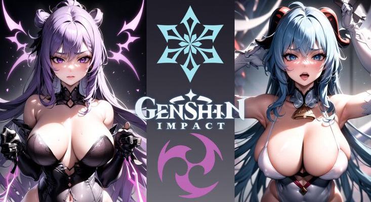 [ART] Geshim Impact Ero Ai Art / Genshin Impact erotic AI pictures (AI/Otaiku) [uncen] [Ero Ai] [PNG]