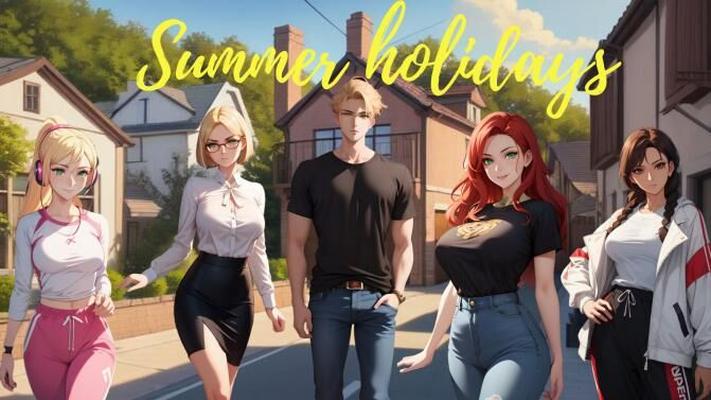 Summer HOOLIDAYS [V 1.0] (AXELLEXQ) [Desconocido] [2023, Avanzado, Basado en texto, IA, Animación, Corrupción, ANAL, Oral, VAGINAL, TITSJOB, BIG TIG ASS, REN'PY] [RUS Eng]