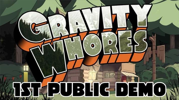 Gravity Whores [Demo] (World of Lewds) [Unken] [2023, Adv, Protagoniste masculin, Gros cul, Gros seins, Fantaisie, Masturbation, Parodie, Voyeur/Peepping, Oral, Animation, Vaginal, Pu, Pu, Pu, Vaginal 