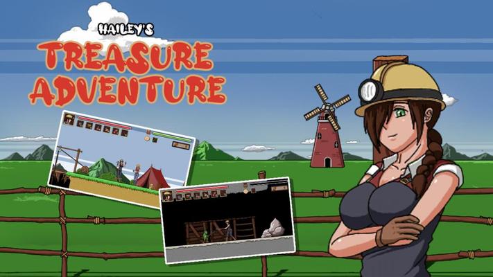 Hailey's Treasure Adventure [Inprogress, 0.7] ([url=https://ingeniusstudios.ightch.io/haileys-treasure-adventure] лагает[/url]) [2021, ADV, Анимация, Кремпай, Женщина-протагонист, Монстры, Изнасилование 