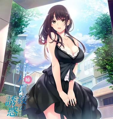 如 月 真 綾 の 誘 惑/ Onee-chan no yuwaku [1.0] (Hibiki Works) [CEN] [2018, ADV, Romance, Vaginal, Oral, Минет, Big titsjob, Handjob, Footjob, InceSt, Мужчина-протагонист] [Rus 