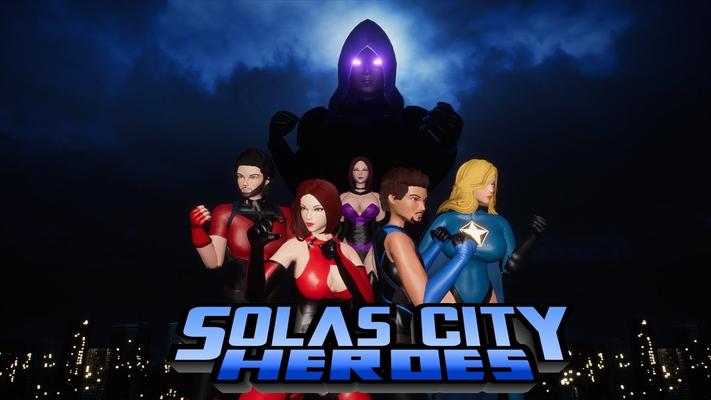 SOLAS City Heroes [2.0.7 DLC] (Mr Z Games, Skyflare Studios) [Unken] [2023, Ação, Luta, Beat 'Em Up, Sonstructor, 3D, Ficção Científica, Prootagonista Feminino/Masculino, Mamas Grandes, Big Tigs 