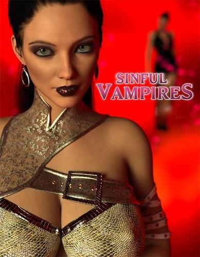 [1.19 GB] Sinful Vampires [InProgress] (Hematita) [uncen] [2024, ADV, Аnimation, 3DCG, Anal, Boquete, Mamas grandes, Bunda grande, Milf, Footjob, Protagonista feminina, Lésbica, Exibicionismo, Ficção científica, Hetero, Interracial, Ren 'Py] [windows+android] [rus]